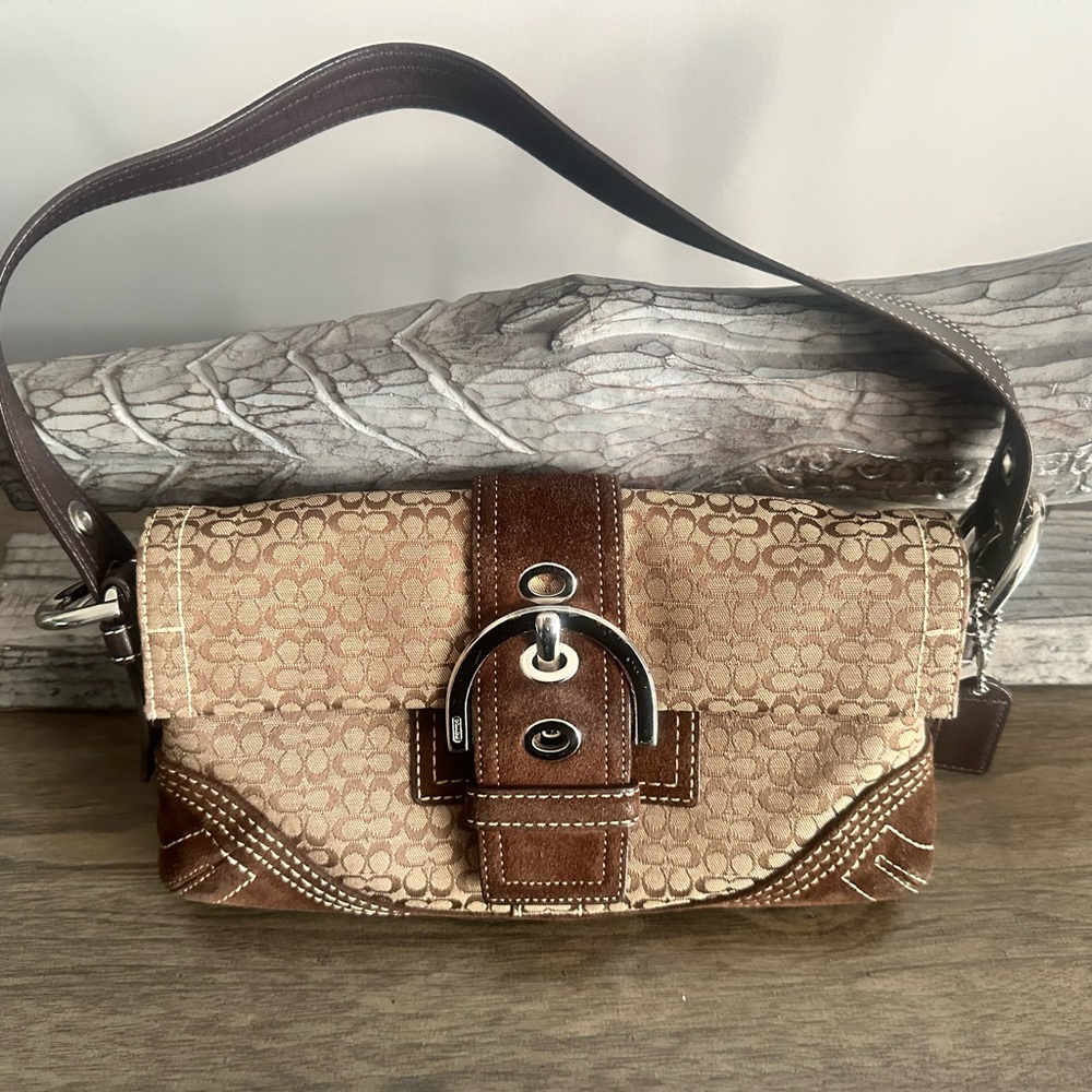 COACH SIGNATURE MINI SHOULDER BAG